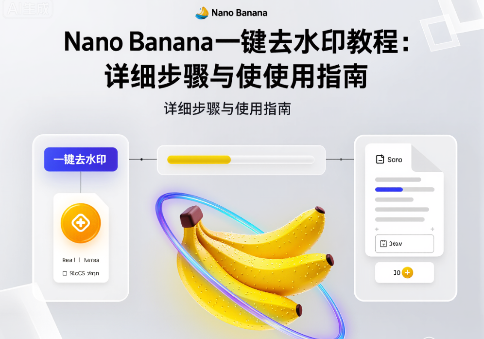 Nano Banana 一键去水印教程:详细步骤与使用指南 Nano Banana 一键去水印教程:详细步骤与使用指南