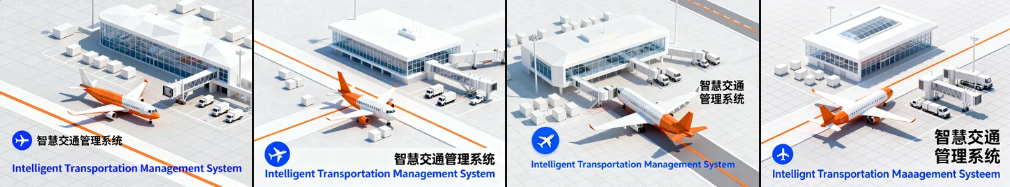 不用C4D!一分钟AI生成2.5D智慧行业科技风标图 不用C4D!一分钟AI生成2.5D智慧行业科技风标图