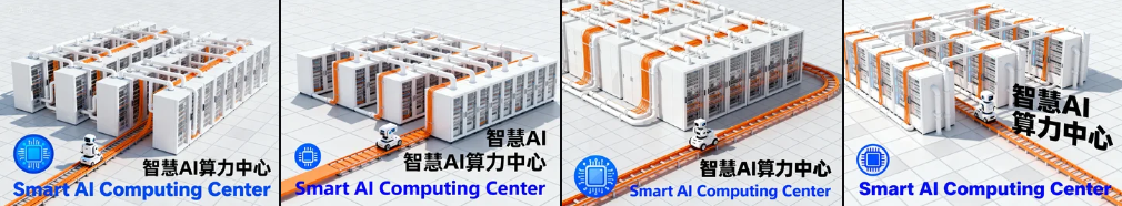 不用C4D!一分钟AI生成2.5D智慧行业科技风标图 不用C4D!一分钟AI生成2.5D智慧行业科技风标图