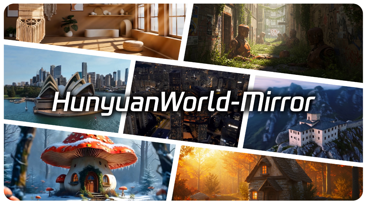 秒变3D世界:腾讯混元WorldMirror让视频一键成 秒变3D世界:腾讯混元WorldMirror让视频一键成