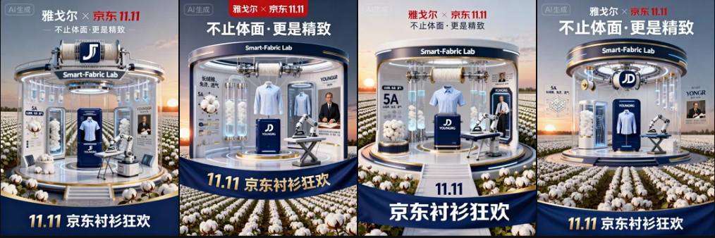 用 AI 秒出 C4D 级电商主图——「品牌 × 平台」节日海报全流程教程 用 AI 秒出 C4D 级电商主图——「品牌 × 平台」节日海报全流程教程