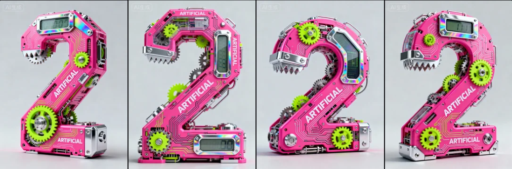 零基础教程:一键生成赛博朋克机械数字海报 零基础教程:一键生成赛博朋克机械数字海报