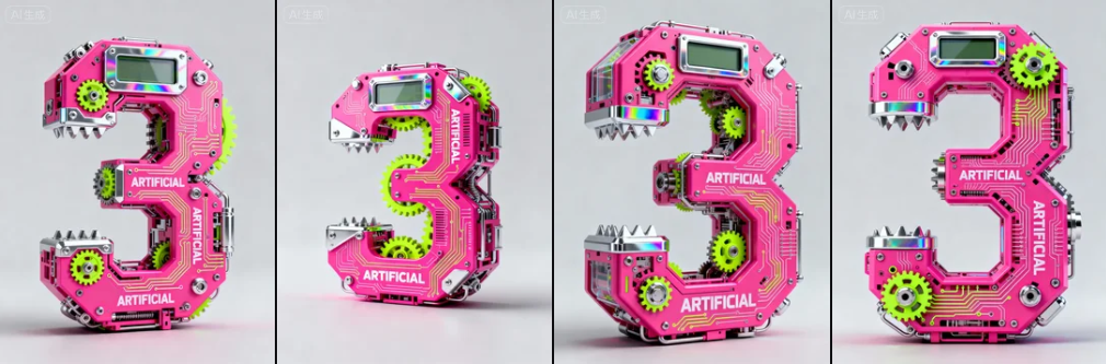 零基础教程:一键生成赛博朋克机械数字海报 零基础教程:一键生成赛博朋克机械数字海报