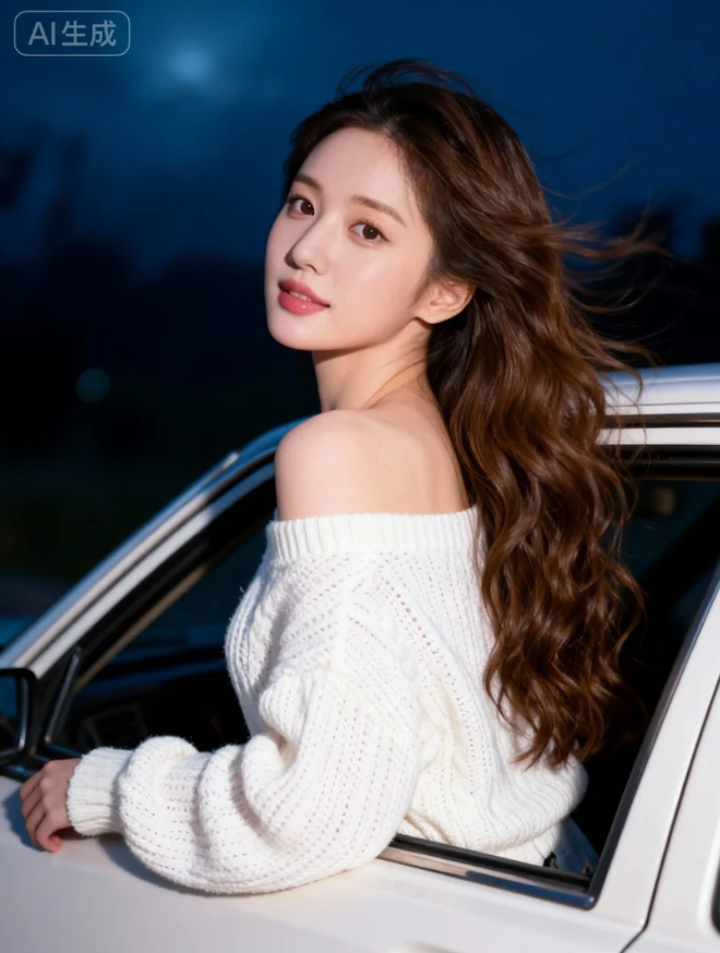 如何用AI完美复刻这张“靠窗吹风的暗调复古梦幻感”照片 如何用AI完美复刻这张“靠窗吹风的暗调复古梦幻感”照片