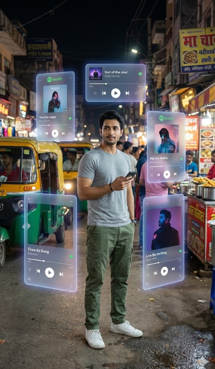 如何用 AI 生成逼真的未来 AR 街头场景