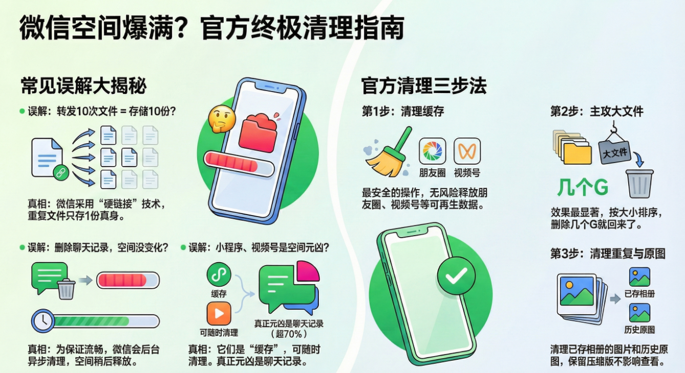 微信为什么这么占手机空间？这一次，官方把真相讲清楚了