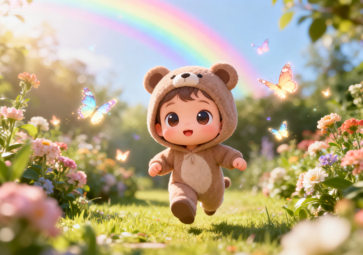 三步画出“梦中情娃”！DeepSeek+即梦AI的Q版萌娃速成攻略，手残党也能一次成功