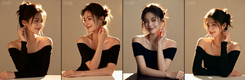 AI 暖调优雅写真生成全攻略：从原片到时尚大片