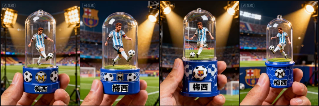 一键生成专属Gashapon胶囊立体模型