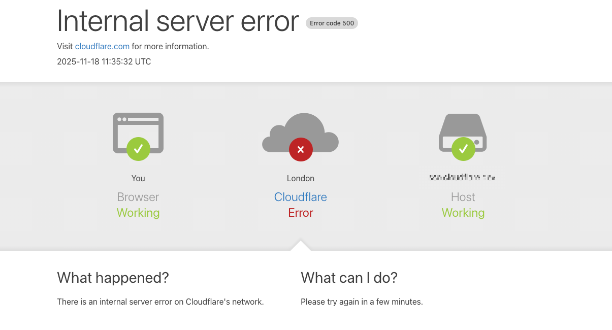Cloudflare 网络中断：竟然是一条SQL引发的全球服务雪崩