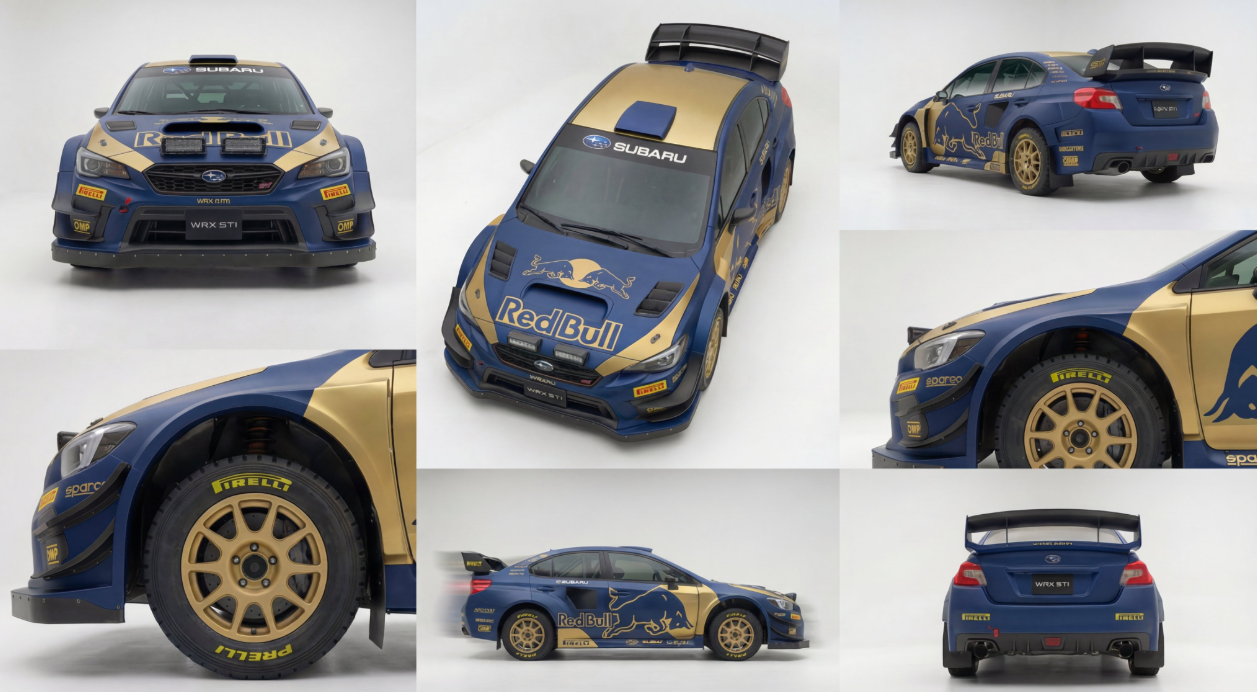 普通座驾变身 Red Bull 拉力战神，细节堪比千万广告片，零专业门槛就能会（附全Prompt）