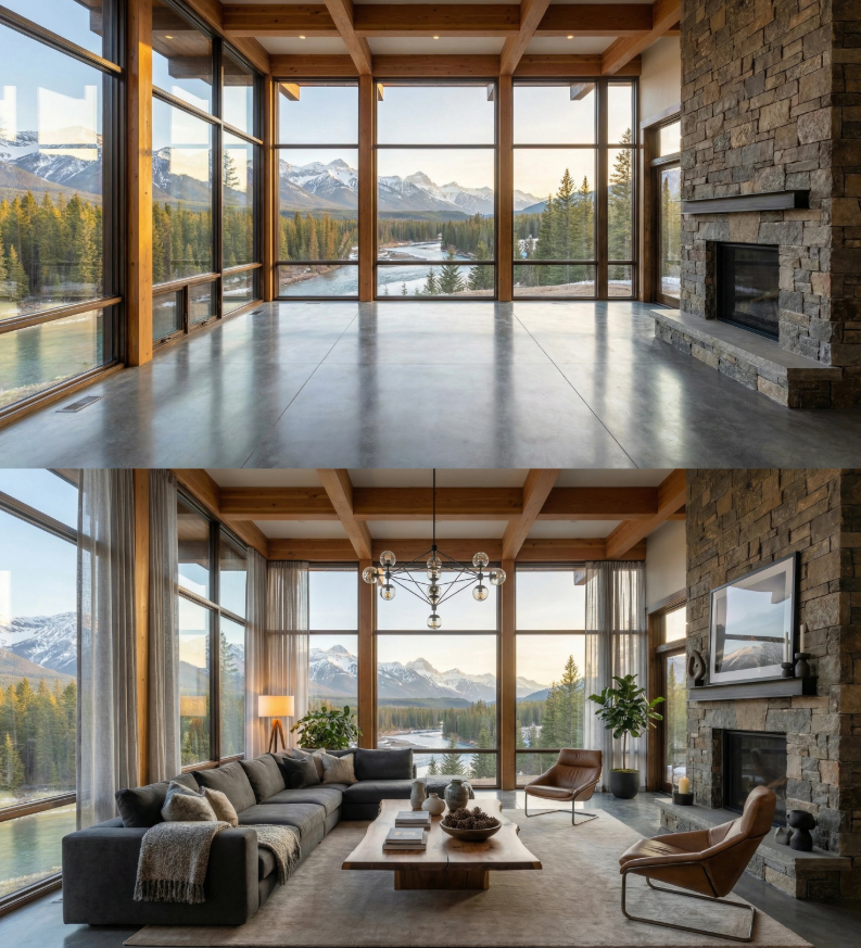 2025年最强免费装修神器：用 AI 30秒把空房间变成成品家