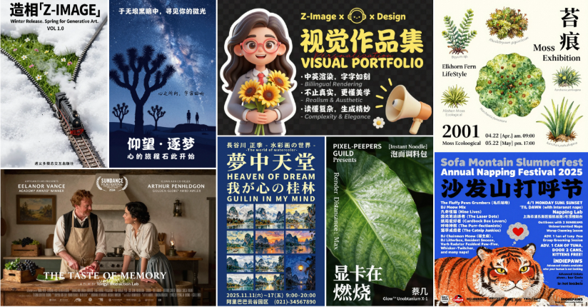 阿里开源 Z-Image ：6B 小模型如何做到媲美商业级图像生成