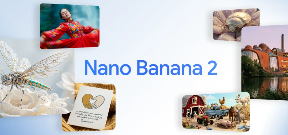 谷歌突然发布 Nano Banana 2：图像生成进入“速度 × 世界知识”时代